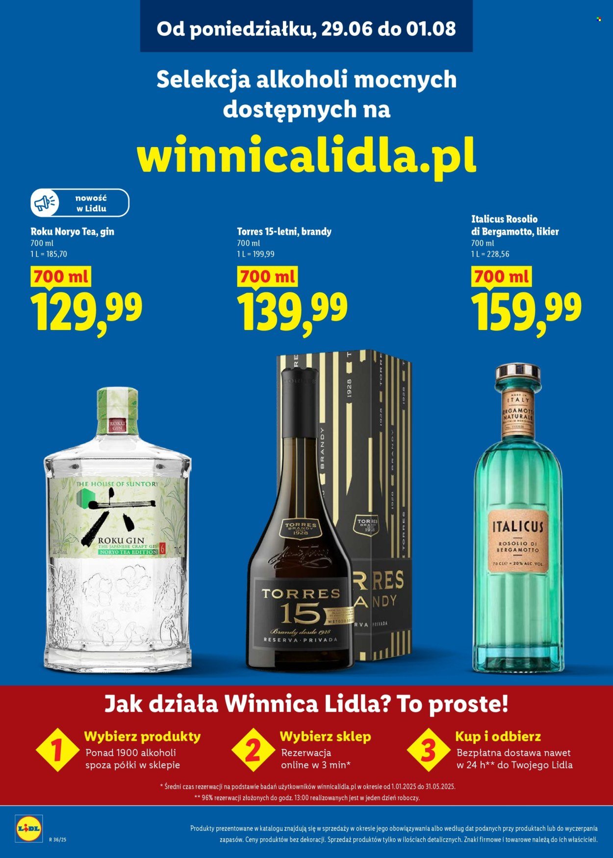 Gazetka LIDL - Katalog alkoholi mocnych