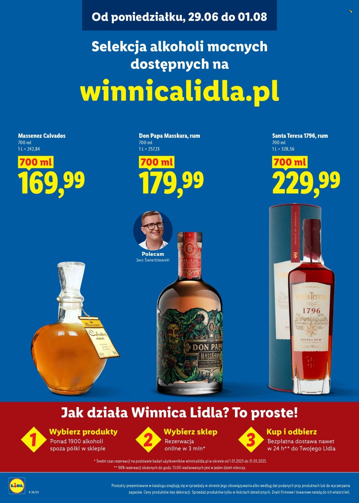 Gazetka LIDL - Katalog alkoholi mocnych