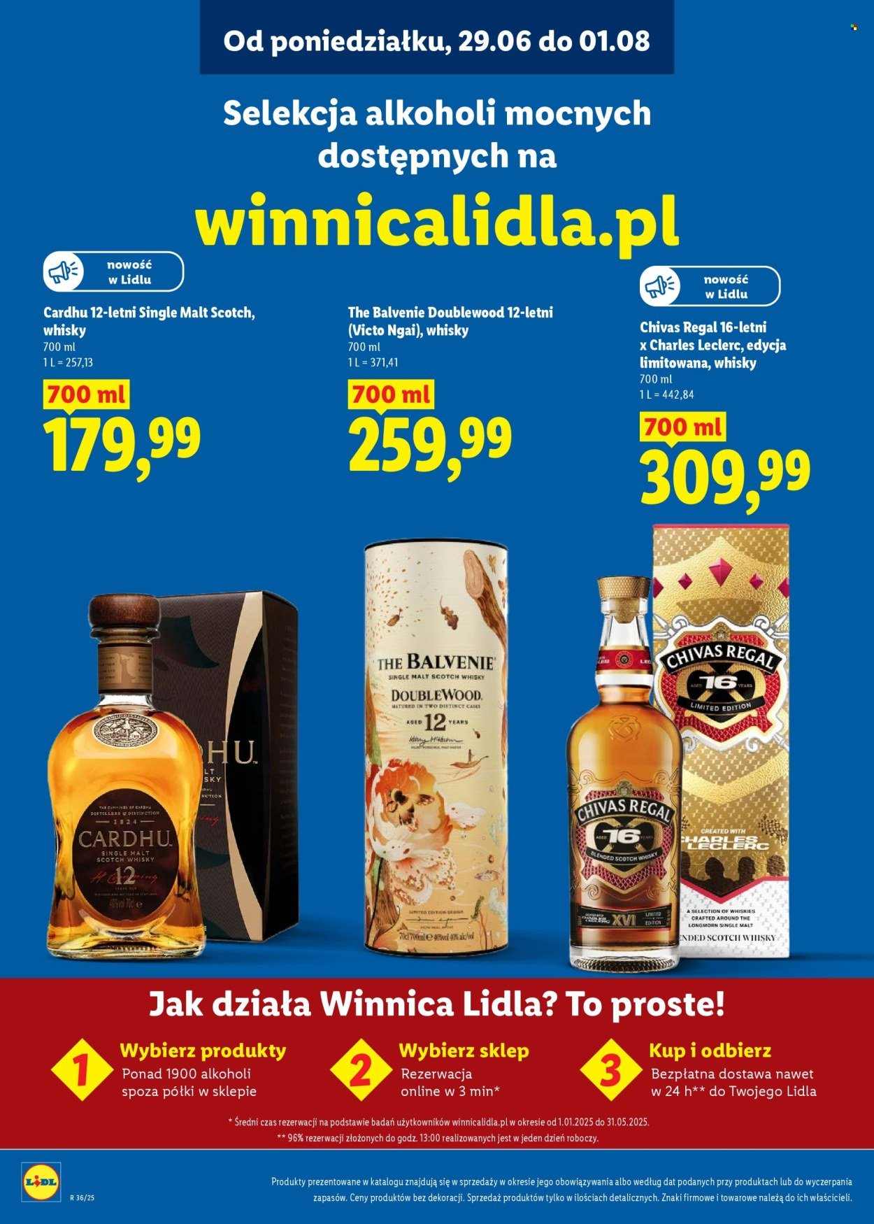 Gazetka LIDL - Katalog alkoholi mocnych