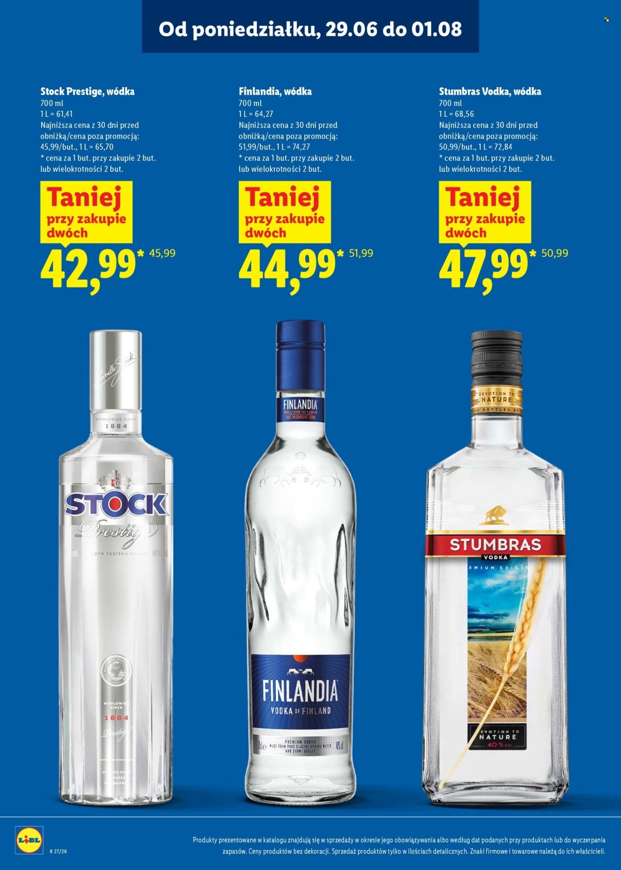 Gazetka LIDL - Katalog alkoholi mocnych