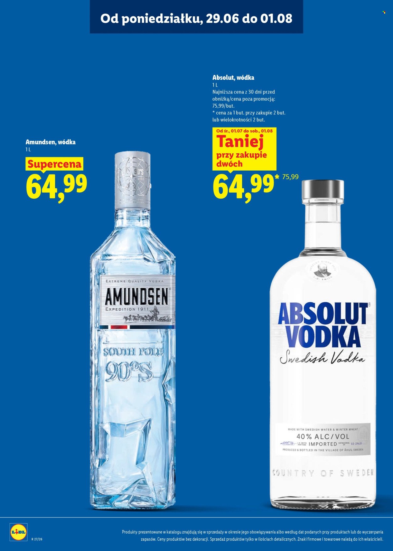 Gazetka LIDL - Katalog alkoholi mocnych