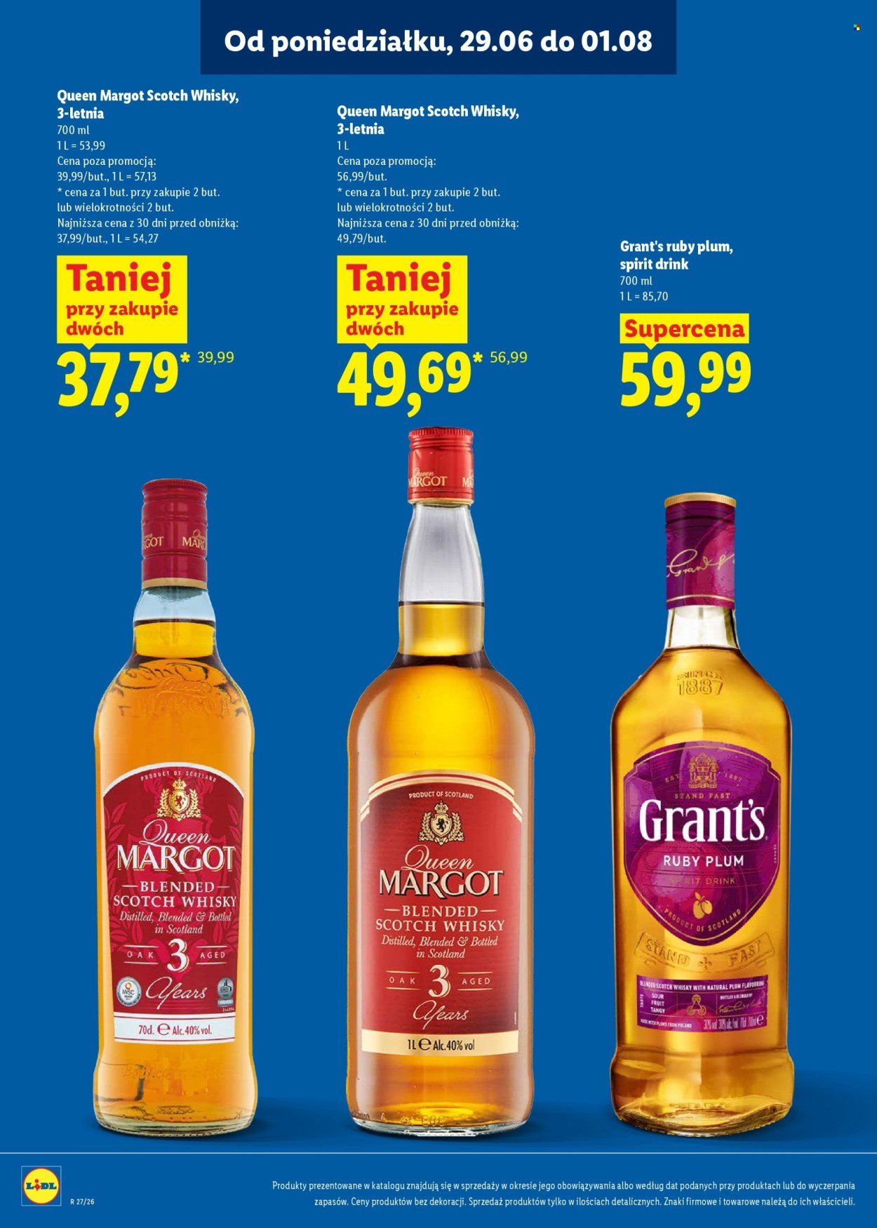 Gazetka LIDL - Katalog alkoholi mocnych
