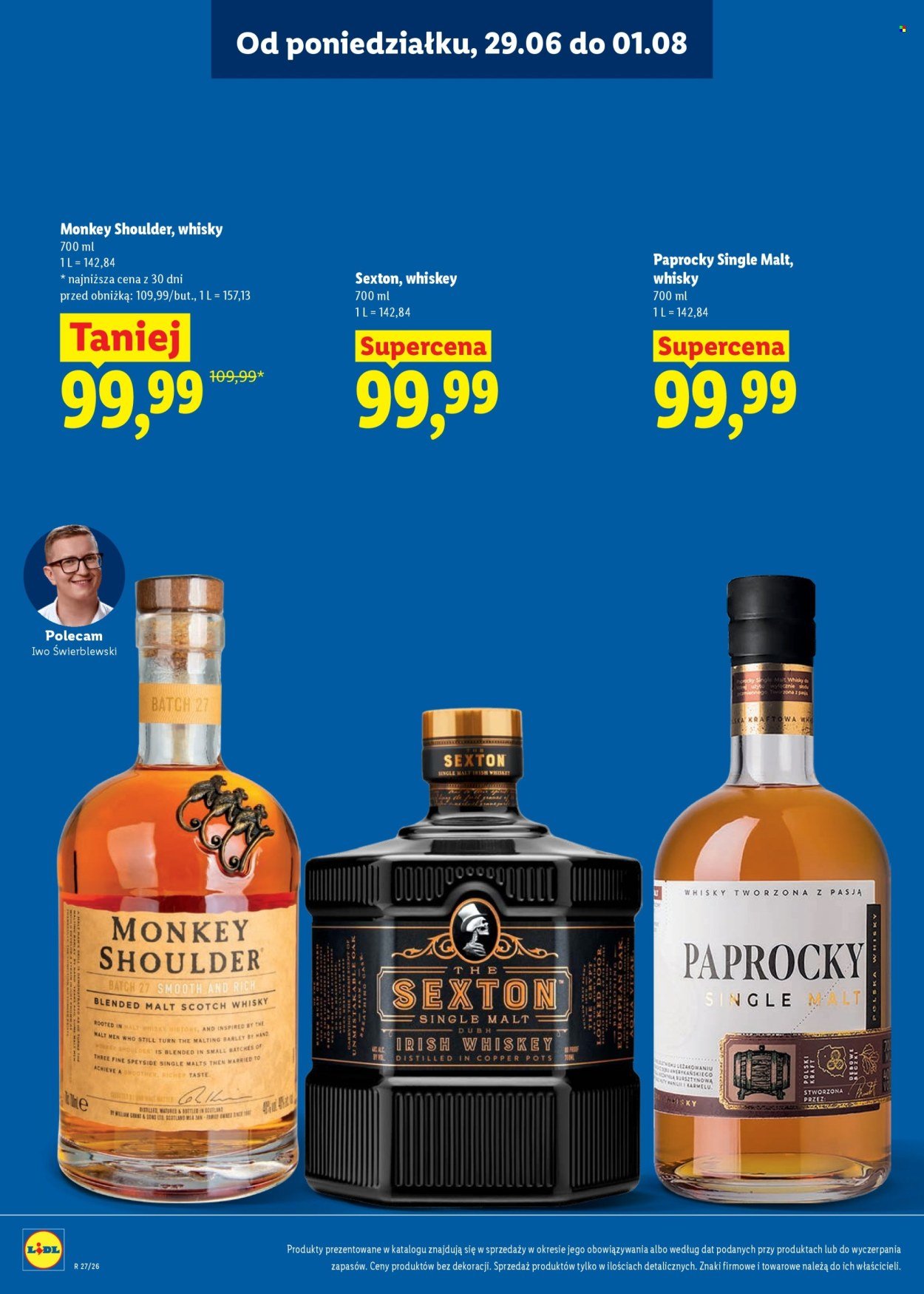 Gazetka LIDL - Katalog alkoholi mocnych