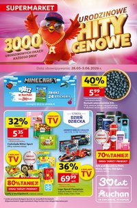 Gazetka AUCHAN - 30 Lat (2026-05-28 - 2026-06-03)
