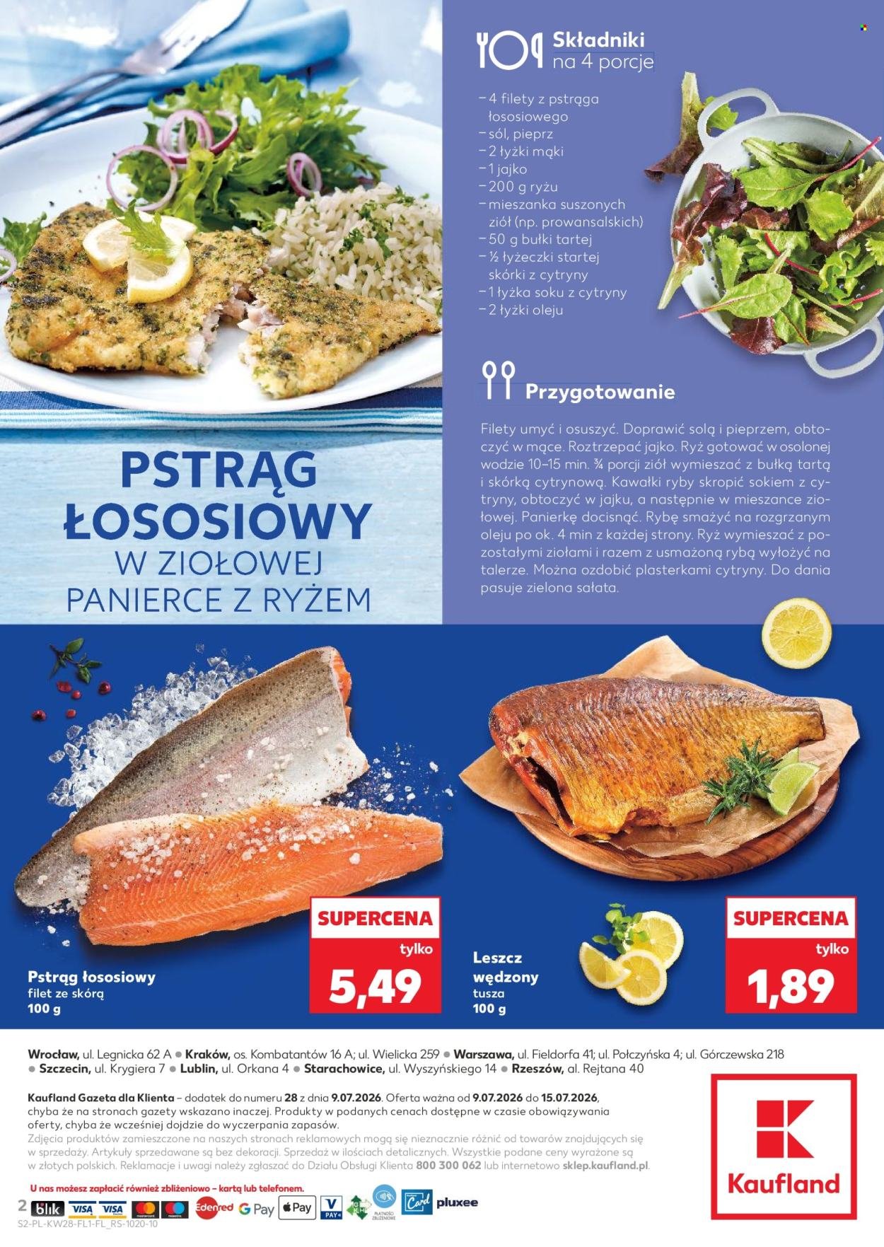 Gazetka KAUFLAND - Ryby z naszej lady