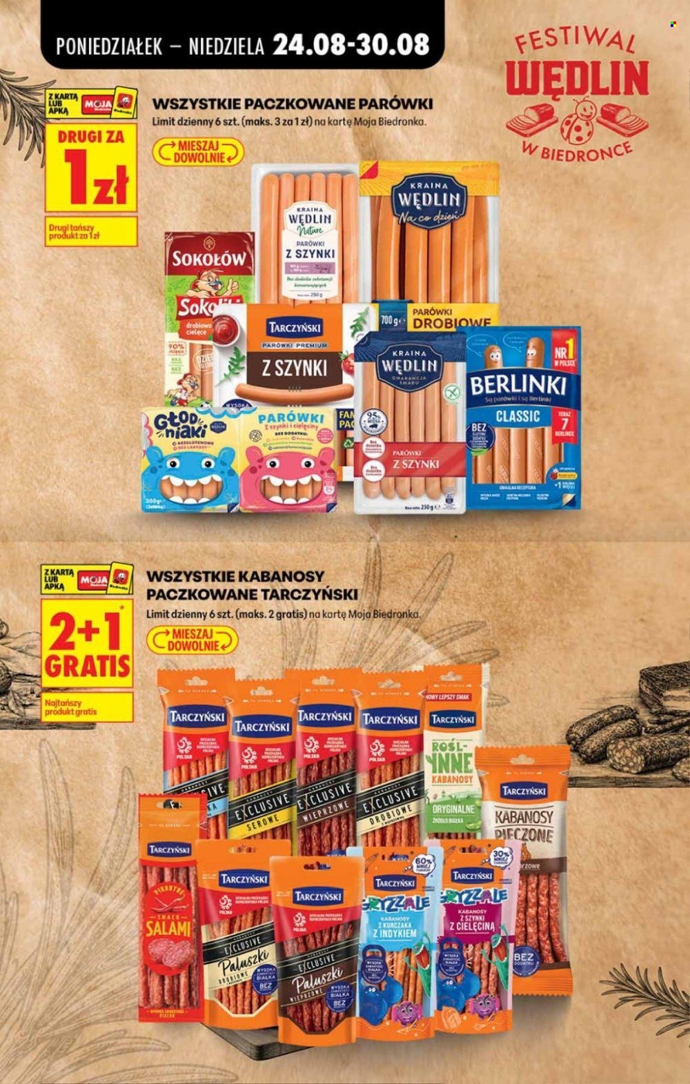 Gazetka BIEDRONKA - Wędlin