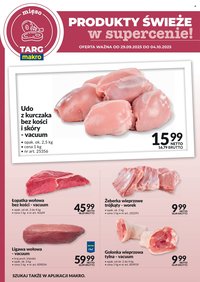 Gazetka MAKRO - Targ MAKRO - oferta świeża w super cenach! (2025-09-29 - 2025-10-04)