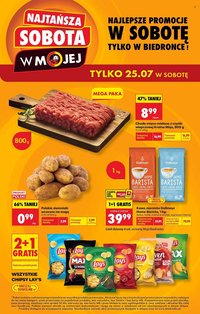 Gazetka BIEDRONKA - Najtańsza soboty