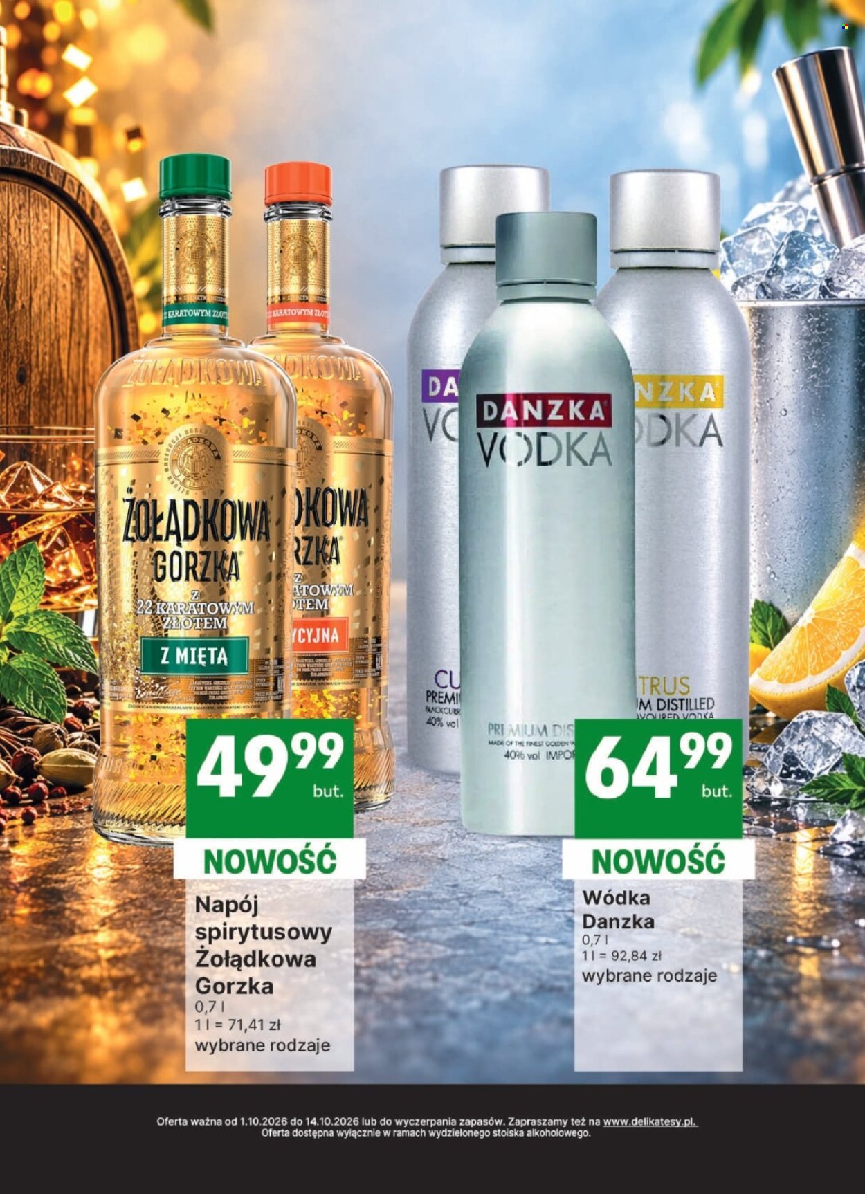 Gazetka DELIKATESY CENTRUM - Od czwartku 1.10.2026