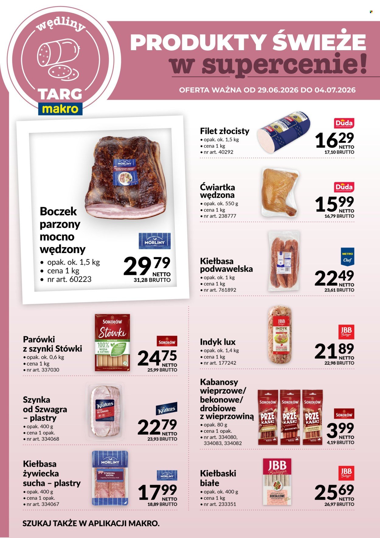 Gazetka MAKRO - Targ MAKRO - oferta świeża w super cenach!
