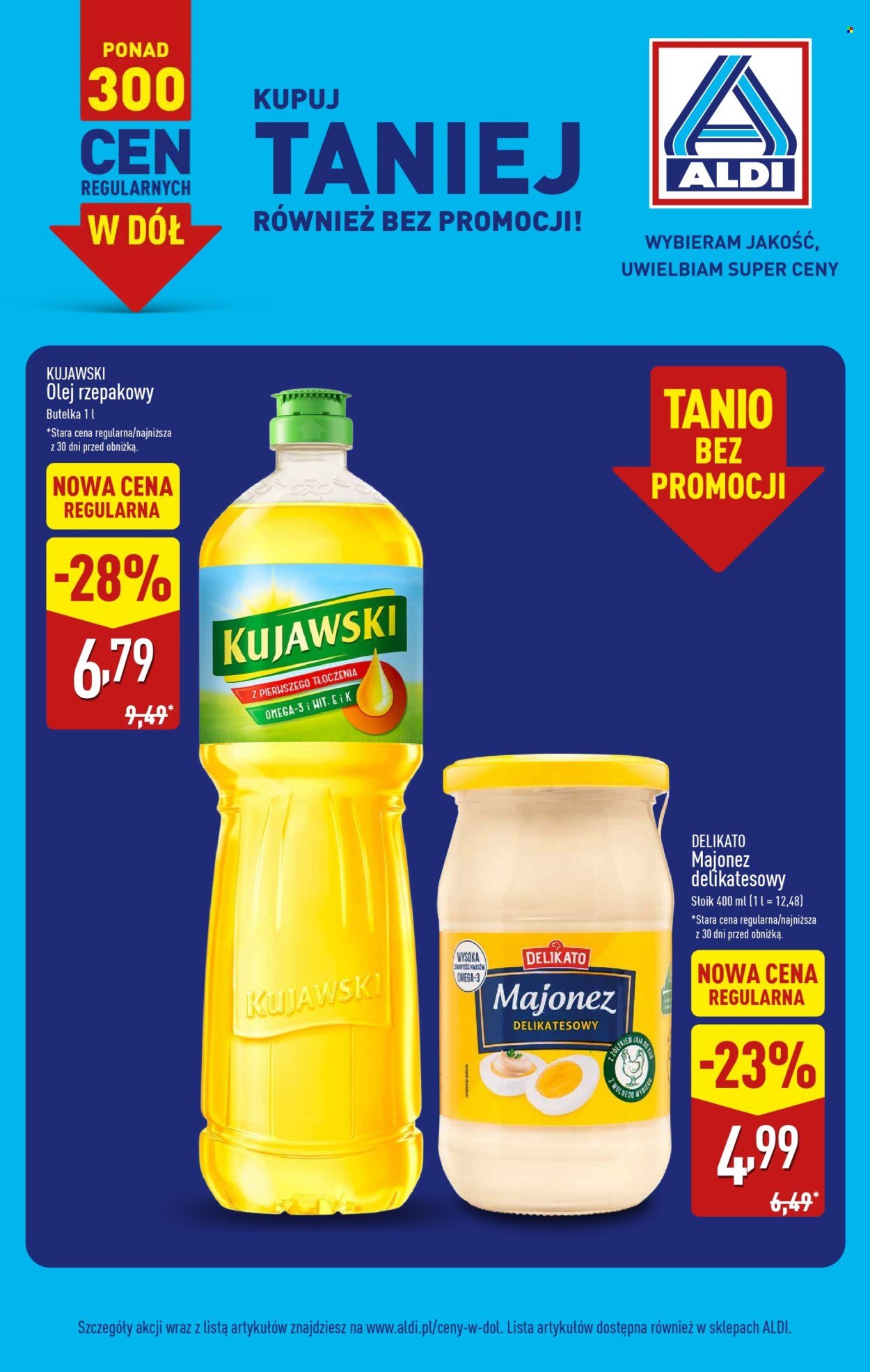 Gazetka ALDI - Ceny regularne w dół!