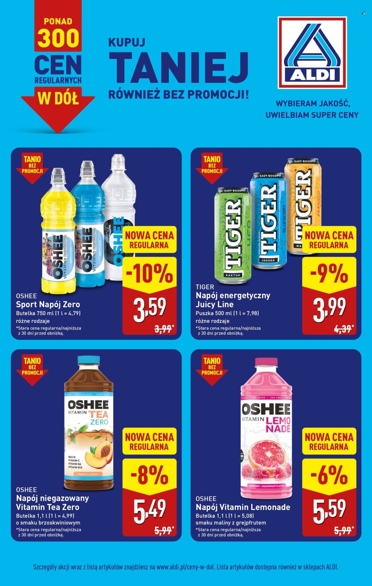 Gazetka ALDI - Ceny regularne w dół!