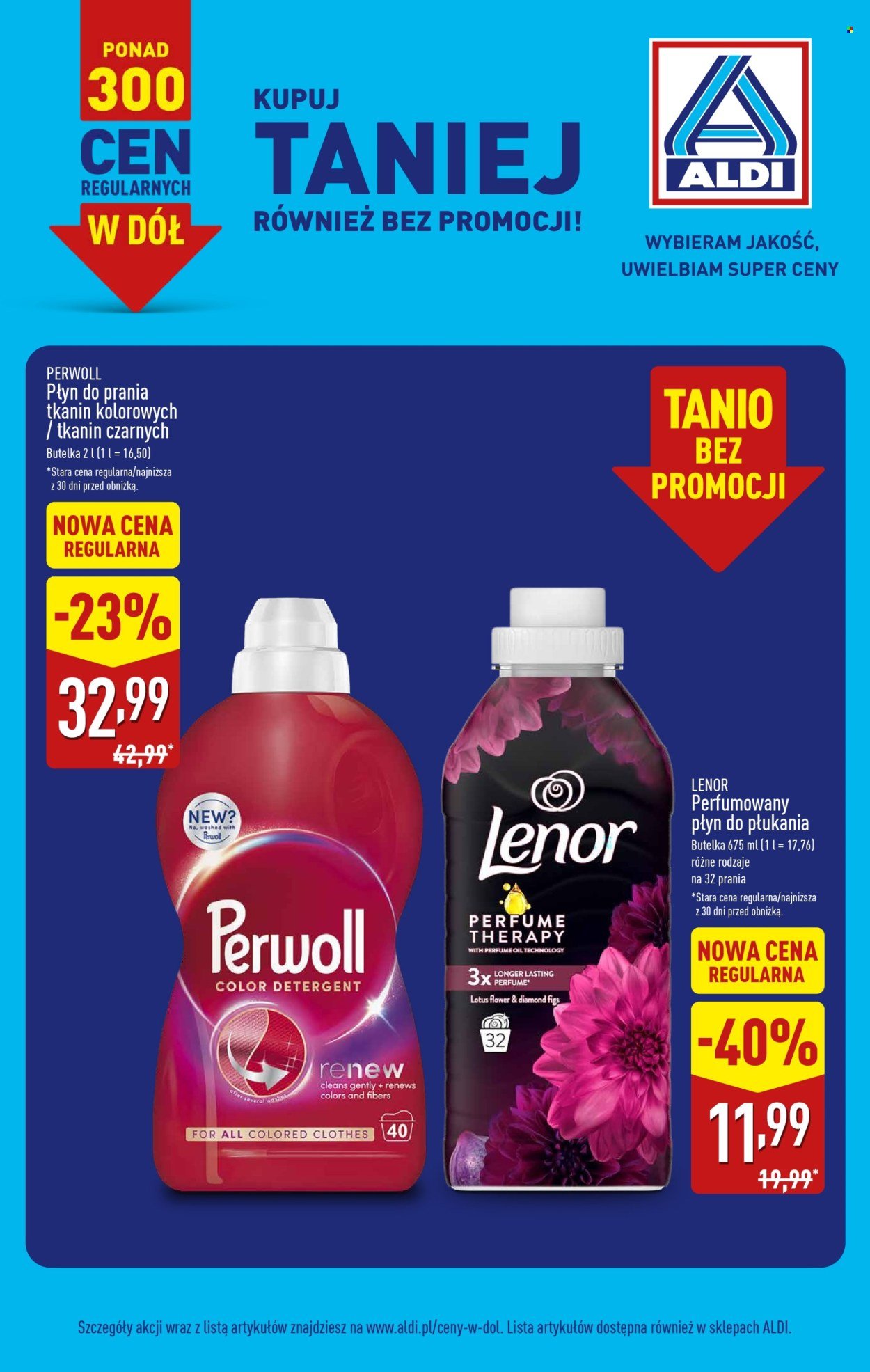 Gazetka ALDI - Ceny regularne w dół!