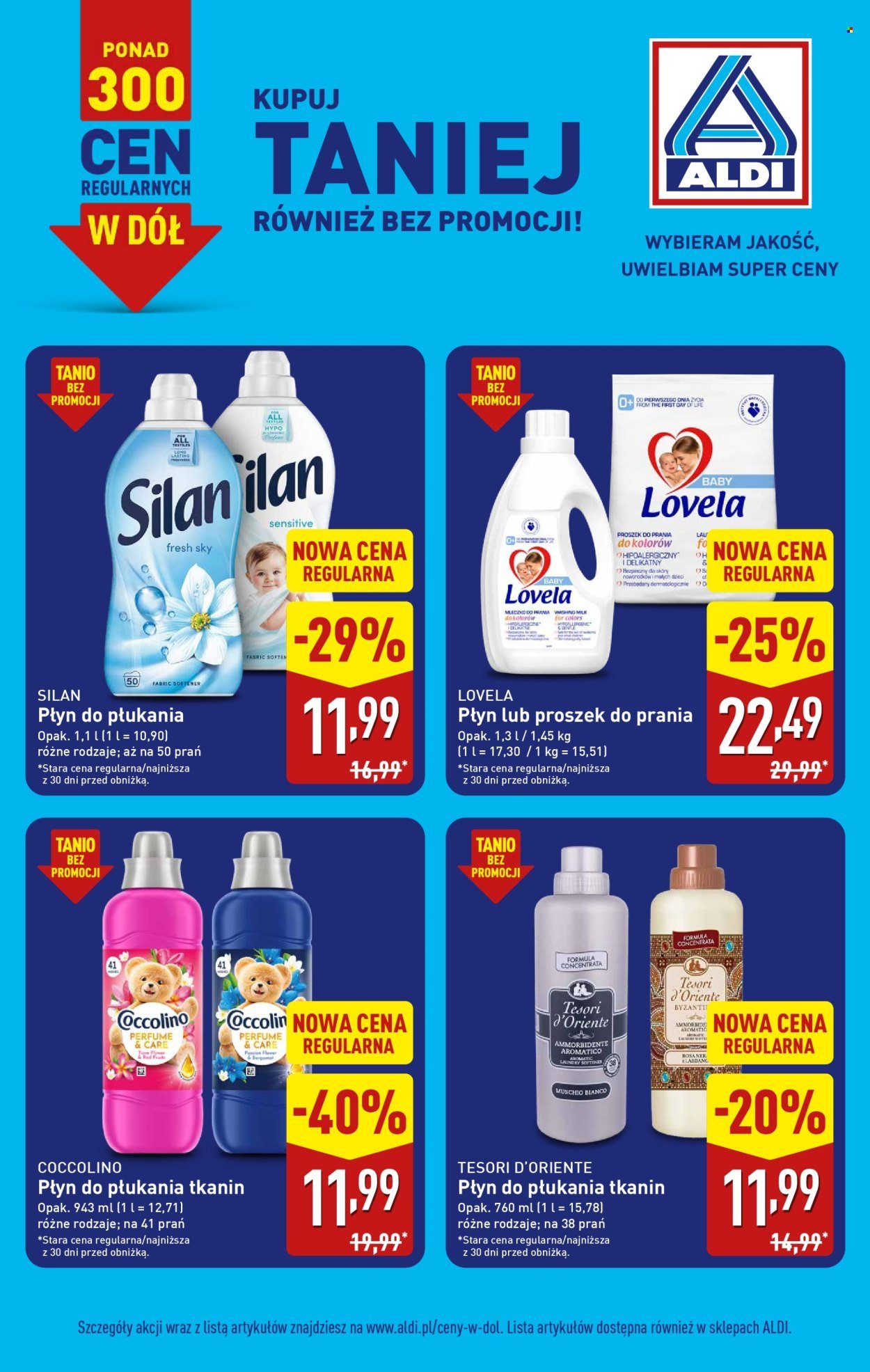 Gazetka ALDI - Ceny regularne w dół!