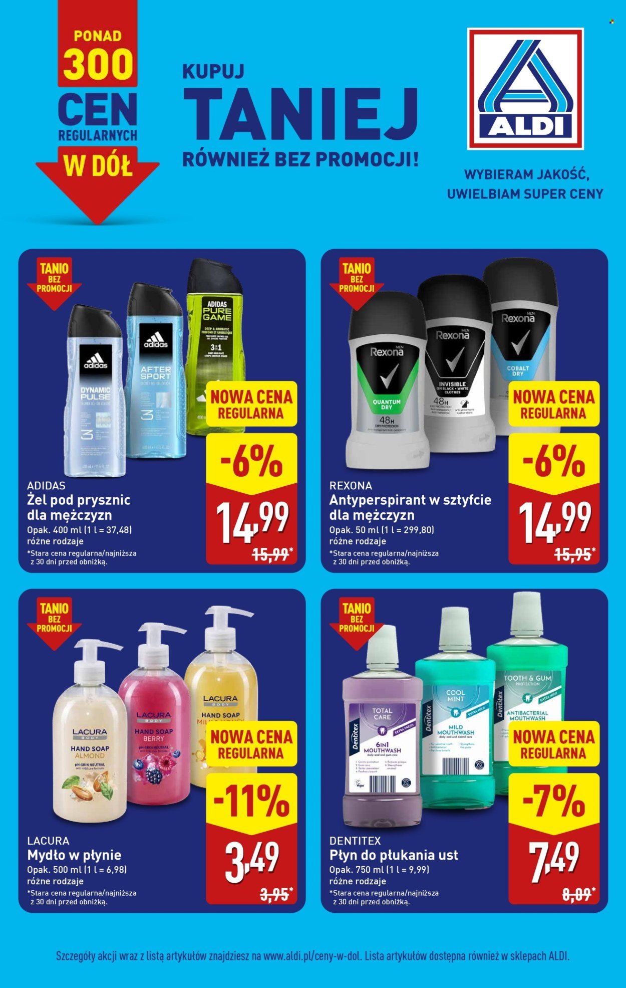 Gazetka ALDI - Ceny regularne w dół!