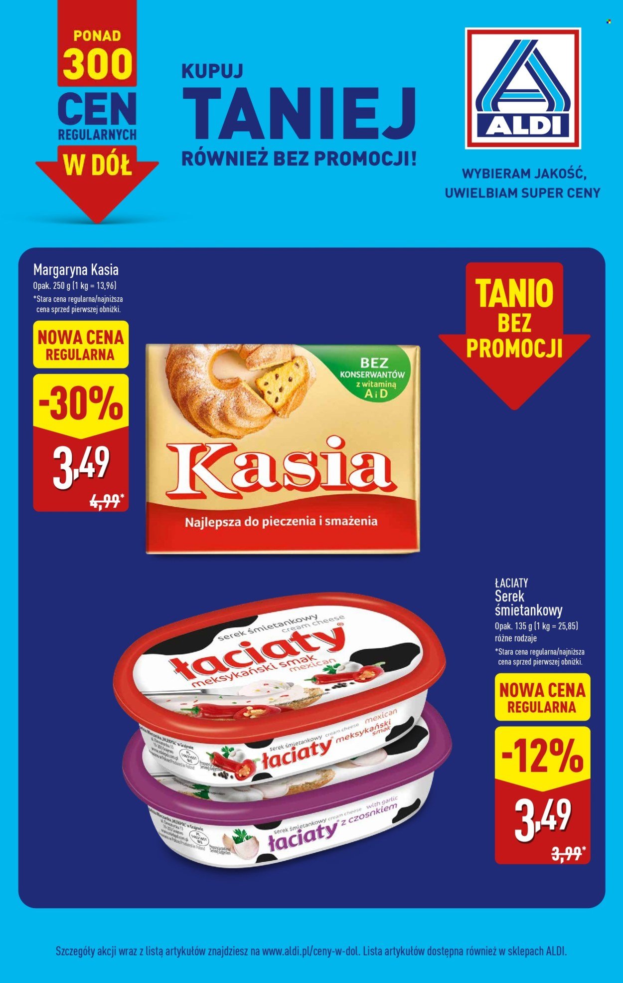 Gazetka ALDI - Ceny regularne w dół!