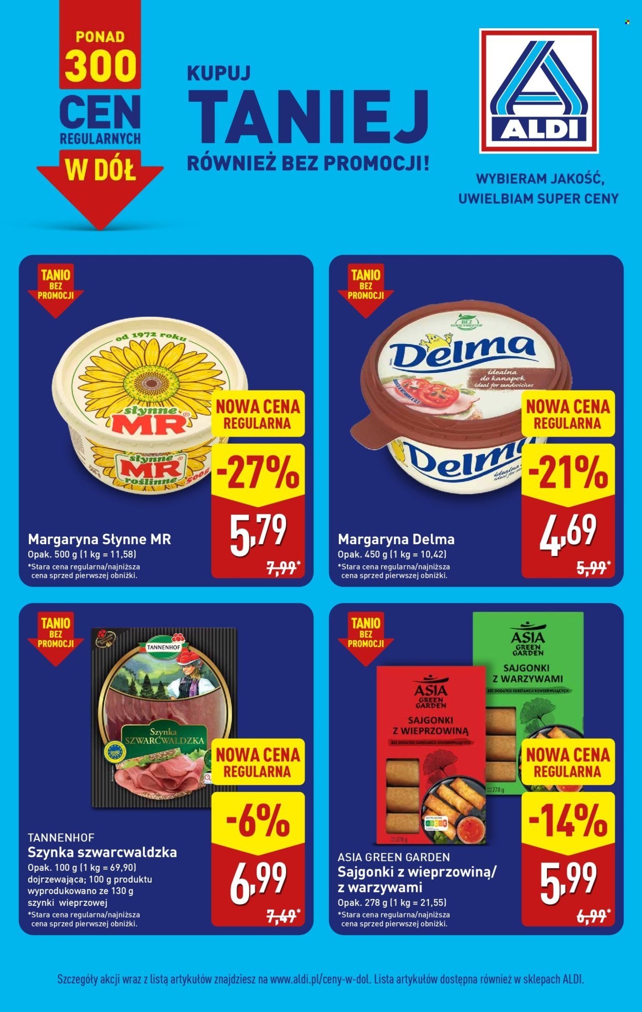 Gazetka ALDI - Ceny regularne w dół!