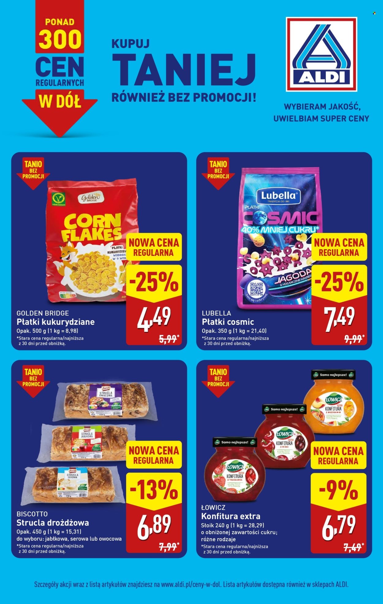 Gazetka ALDI - Ceny regularne w dół!