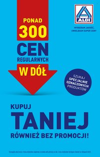 Gazetka ALDI - Ceny regularne w dół!