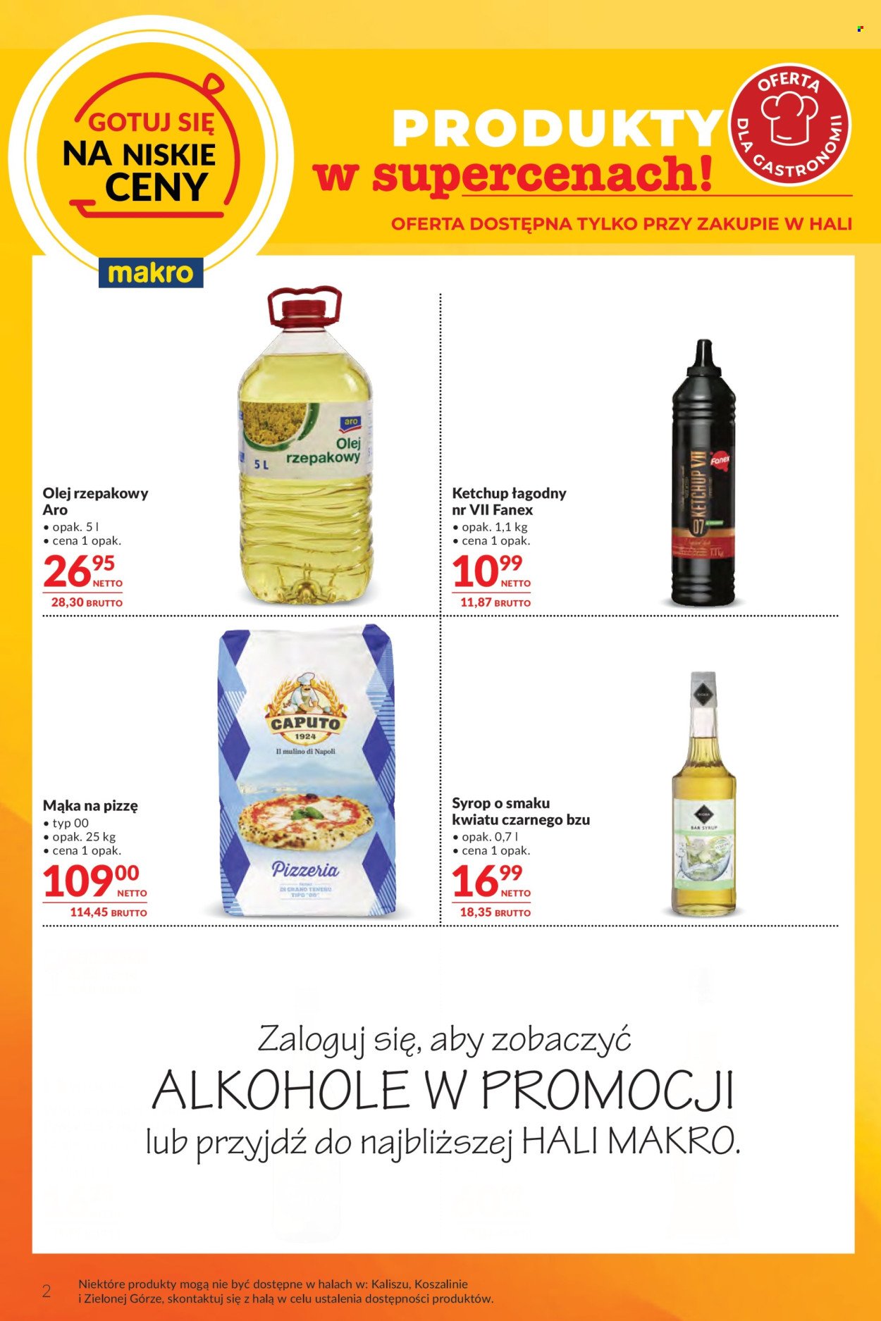 Gazetka MAKRO - Oferta dla gastronomii