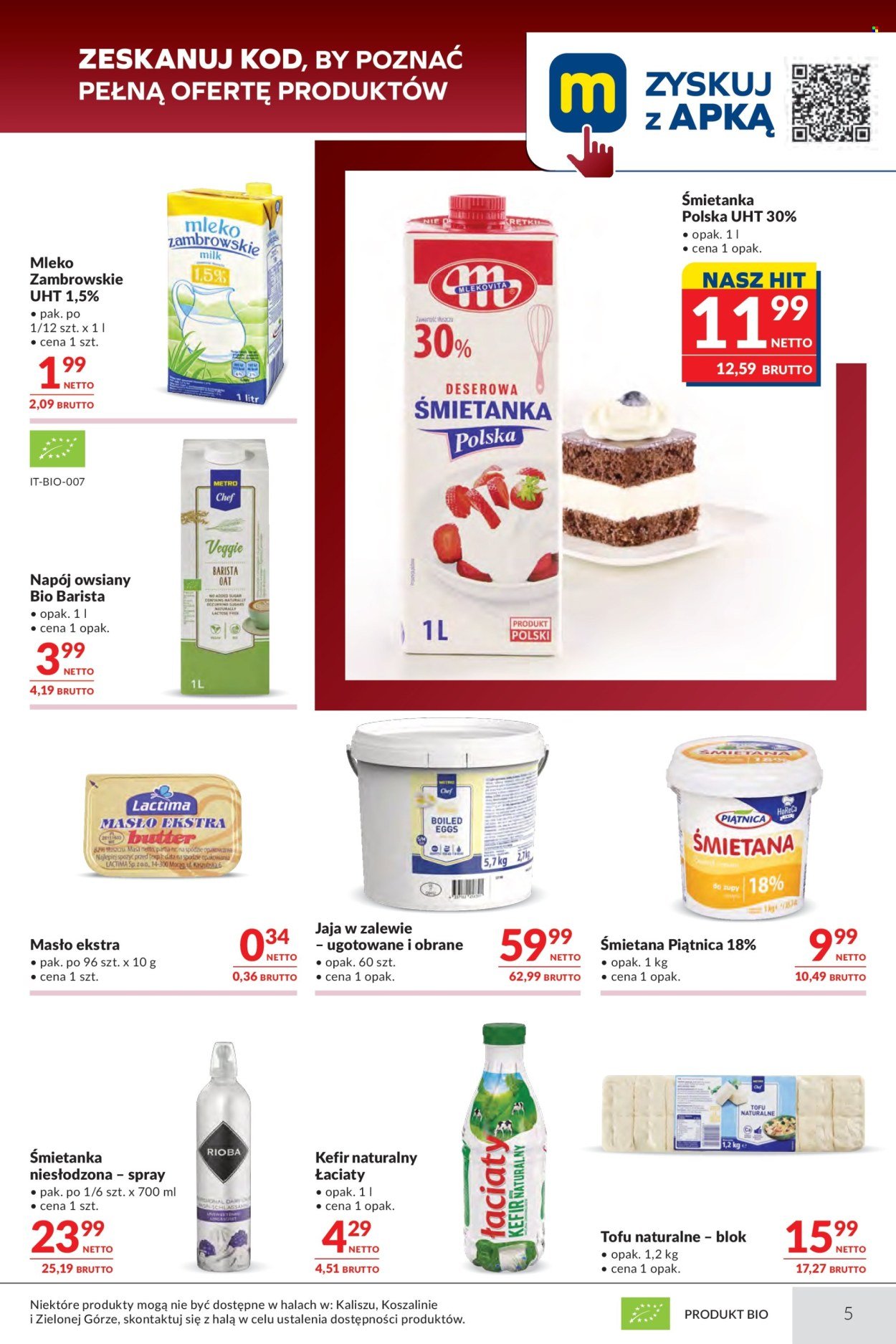 Gazetka MAKRO - Oferta dla gastronomii