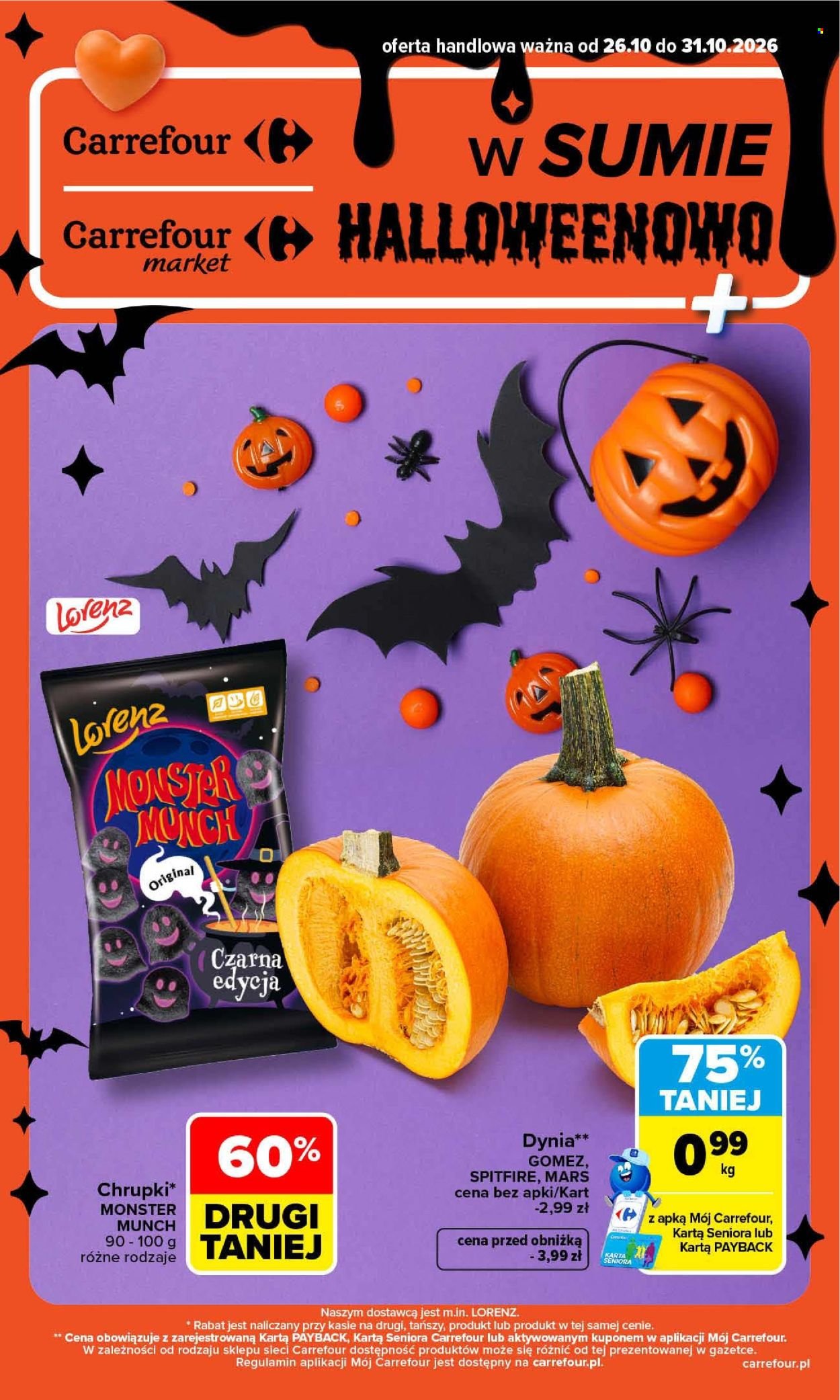 Gazetka CARREFOUR - w SUMIE HALLOWEENOWO