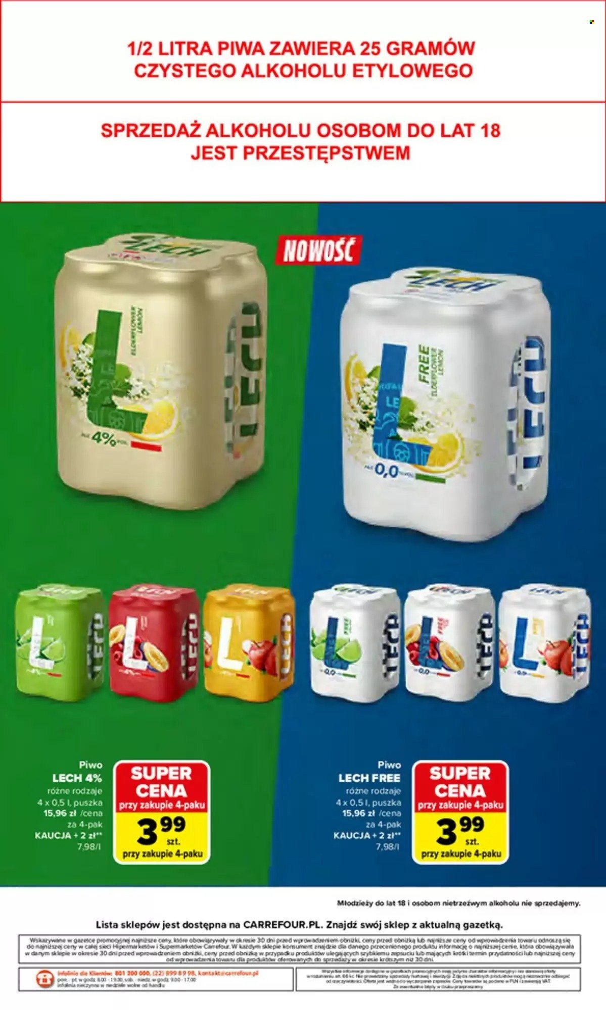 Gazetka CARREFOUR - Kompania piwowarska
