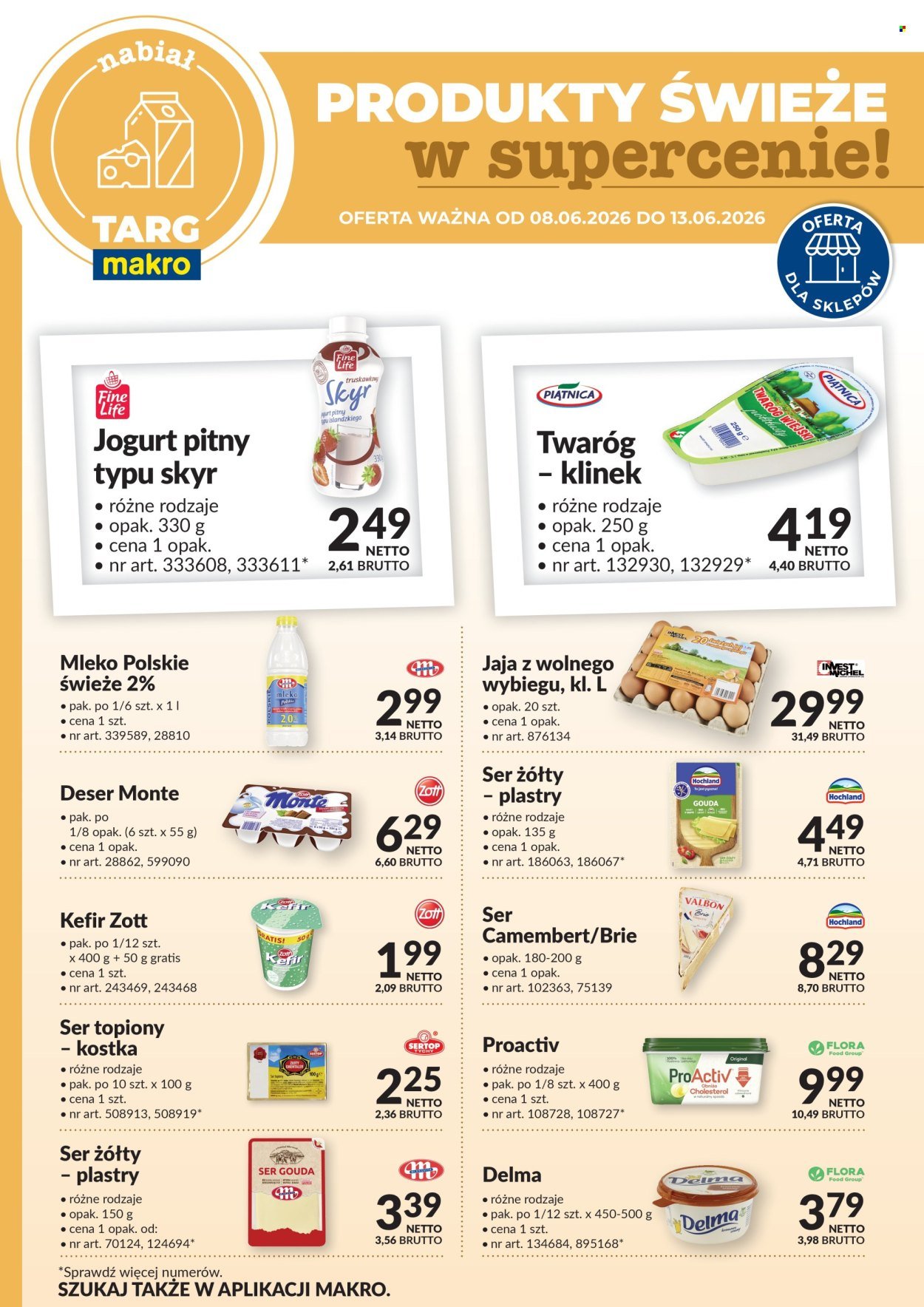 Gazetka MAKRO - Targ MAKRO - oferta świeża w super cenach!