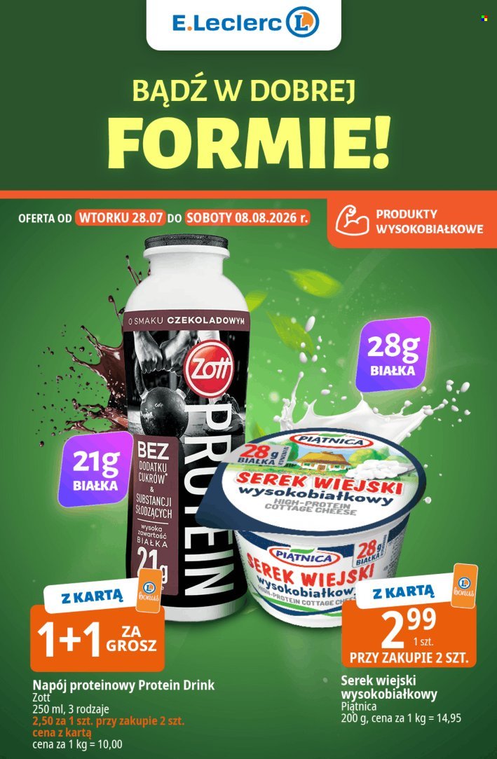 Gazetka E.LECLERC - Od wtorku 28.07.2026