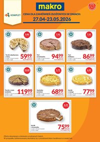 Gazetka MAKRO - Ulotka ciasta (2026-04-27 - 2026-05-23)
