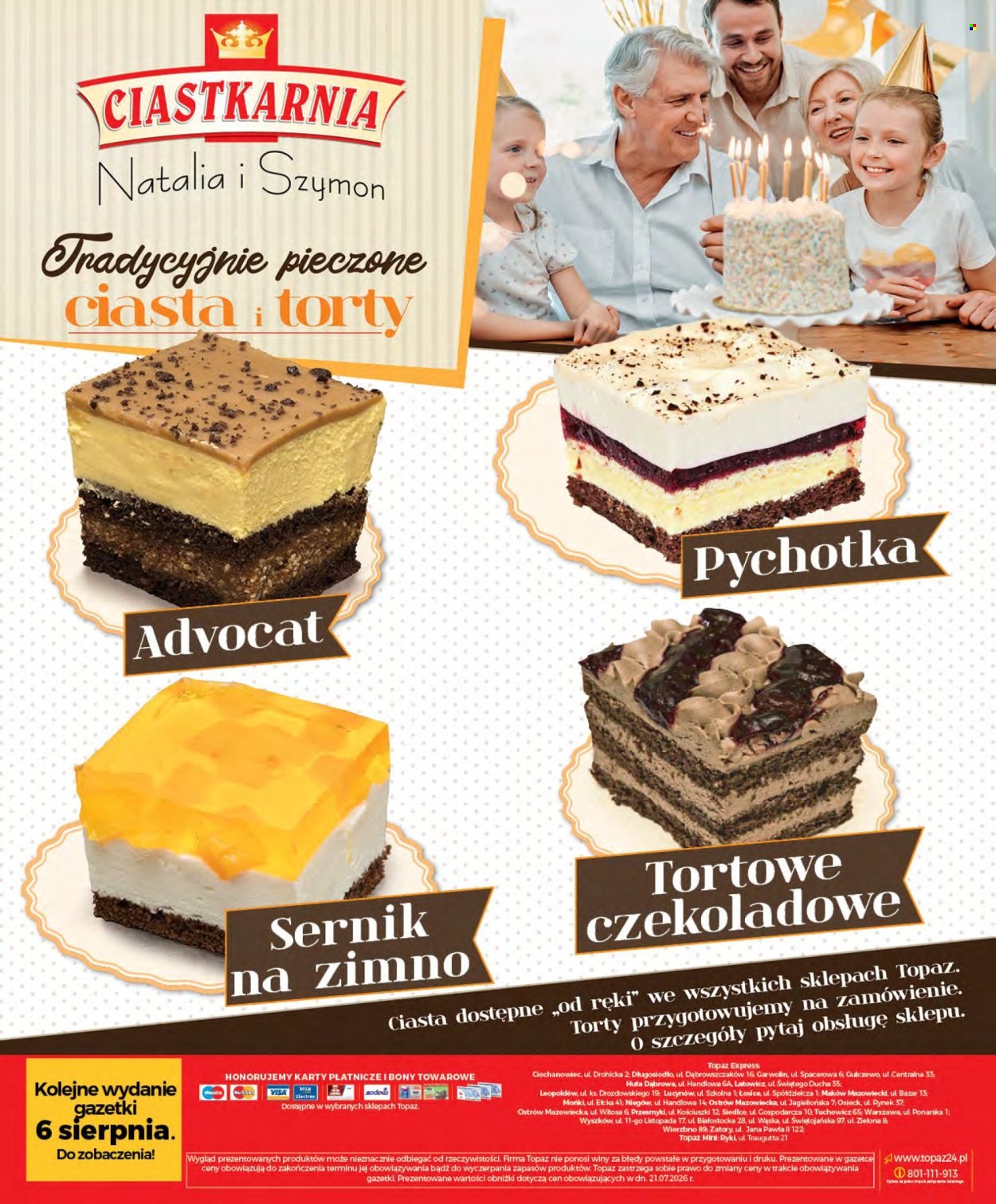 Gazetka TOPAZ - Od czwartku 30.07.2026