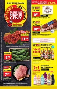 Gazetka BIEDRONKA - W tym tygodniu od poniedziałku (2026-04-20 - 2026-04-25)