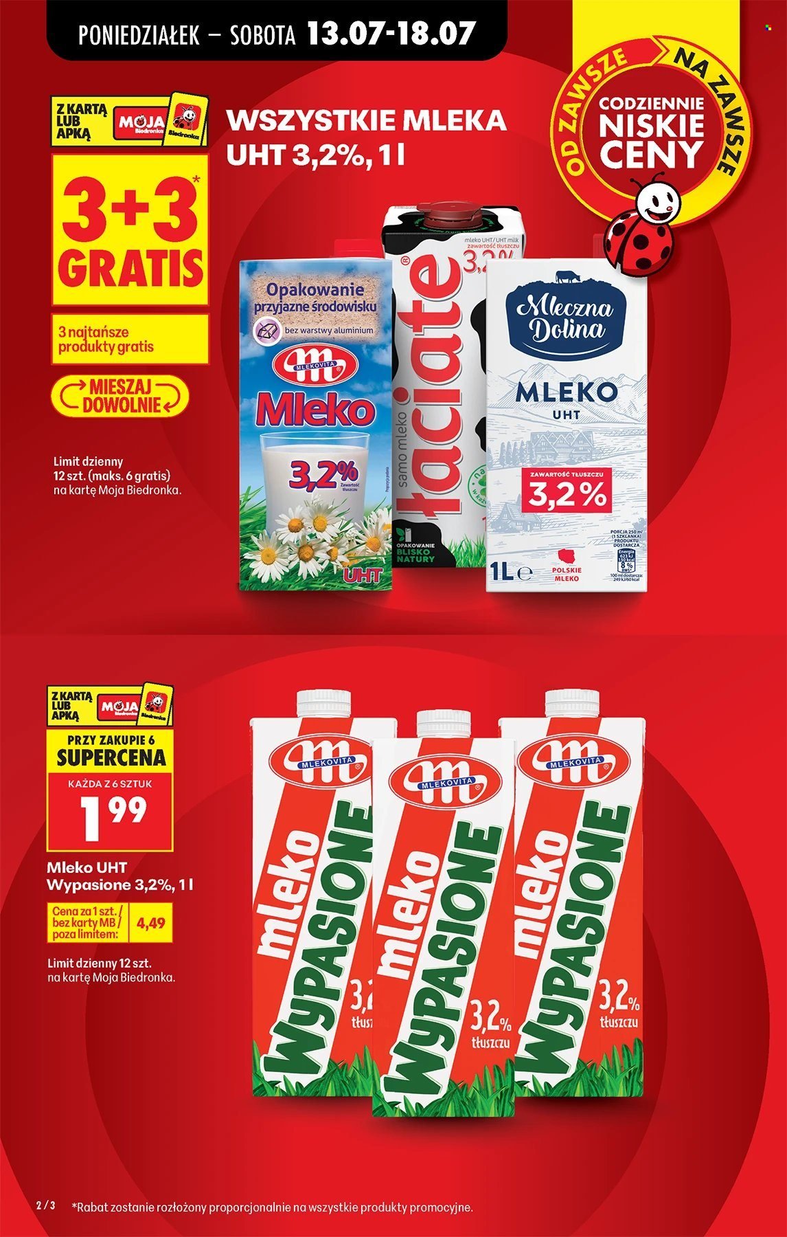 Gazetka BIEDRONKA - W tym tygodniu od poniedziałku