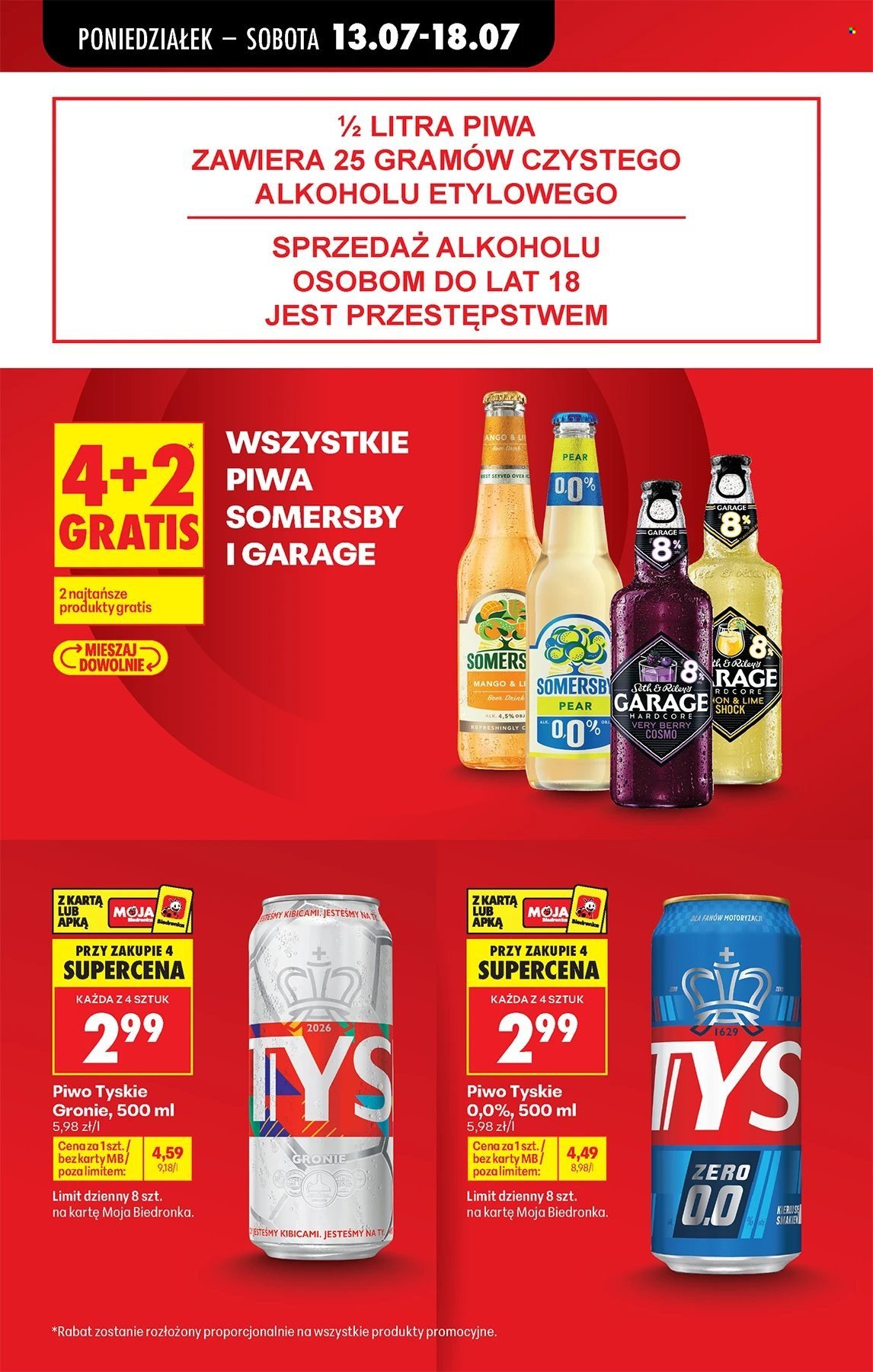 Gazetka BIEDRONKA - W tym tygodniu od poniedziałku