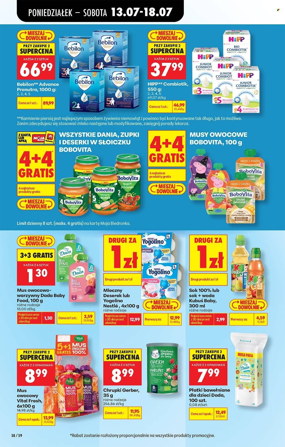 Gazetka BIEDRONKA - W tym tygodniu od poniedziałku