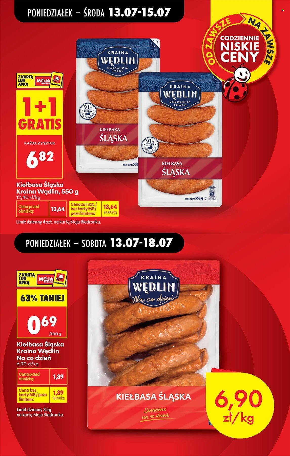 Gazetka BIEDRONKA - W tym tygodniu od poniedziałku
