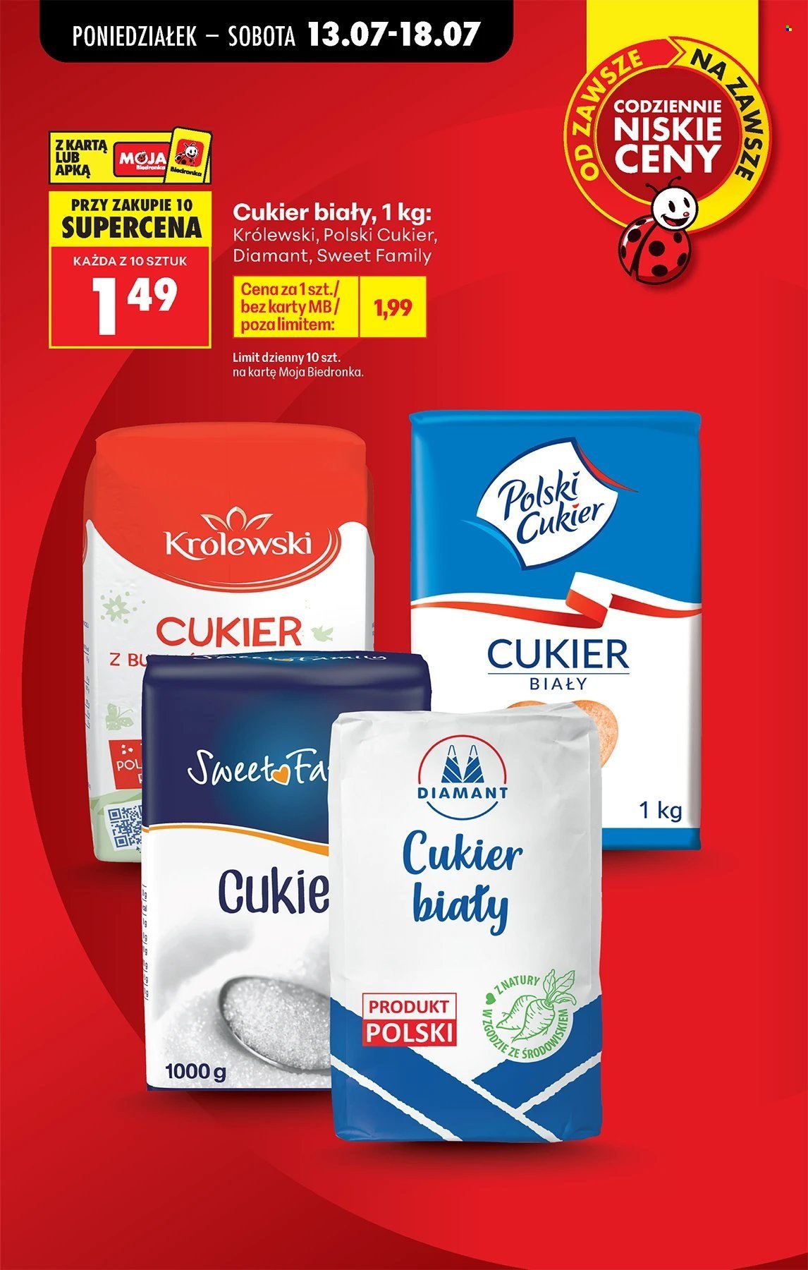 Gazetka BIEDRONKA - W tym tygodniu od poniedziałku