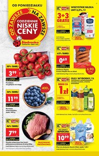 Gazetka BIEDRONKA - W tym tygodniu od poniedziałku