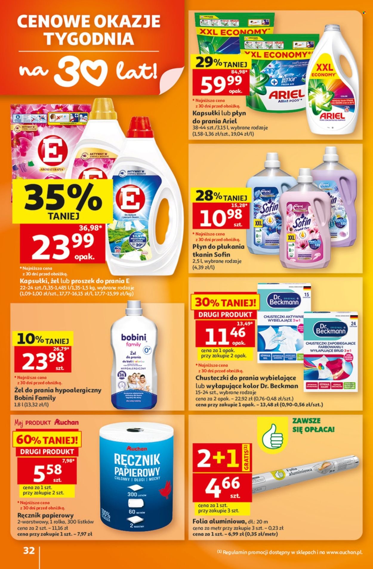 Gazetka AUCHAN - 30 Lat