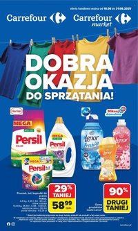 Gazetka CARREFOUR - Dobra okazja do sprzątania (2025-08-18 - 2025-08-31)