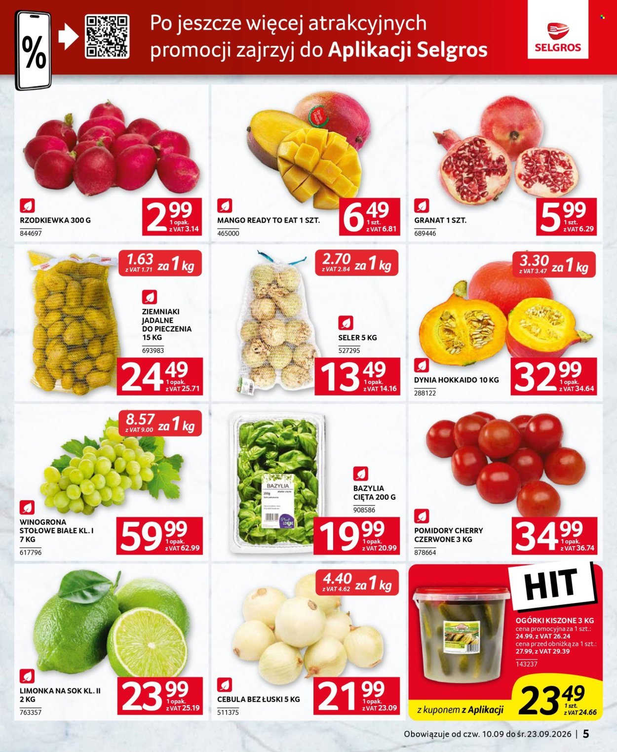 Gazetka SELGROS - Oferta dla gastronomii