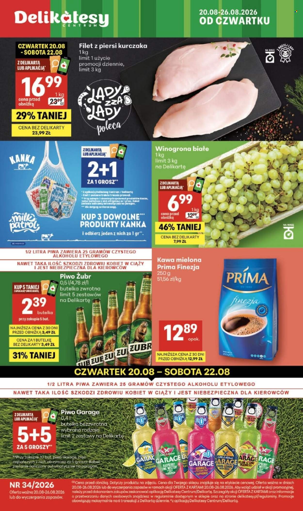 Gazetka DELIKATESY CENTRUM - Od czwartku 20.08.2026
