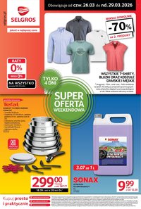 Gazetka SELGROS - Oferta weekendowa (2026-03-26 - 2026-03-29)