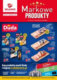 Gazetka SELGROS - Markowe Produkty (2025-09-25 - 2025-10-08)