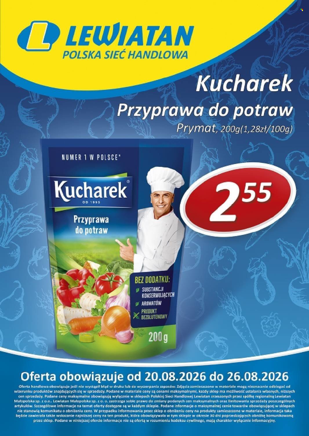 Gazetka LEWIATAN - Od czwartku 20.08.2026