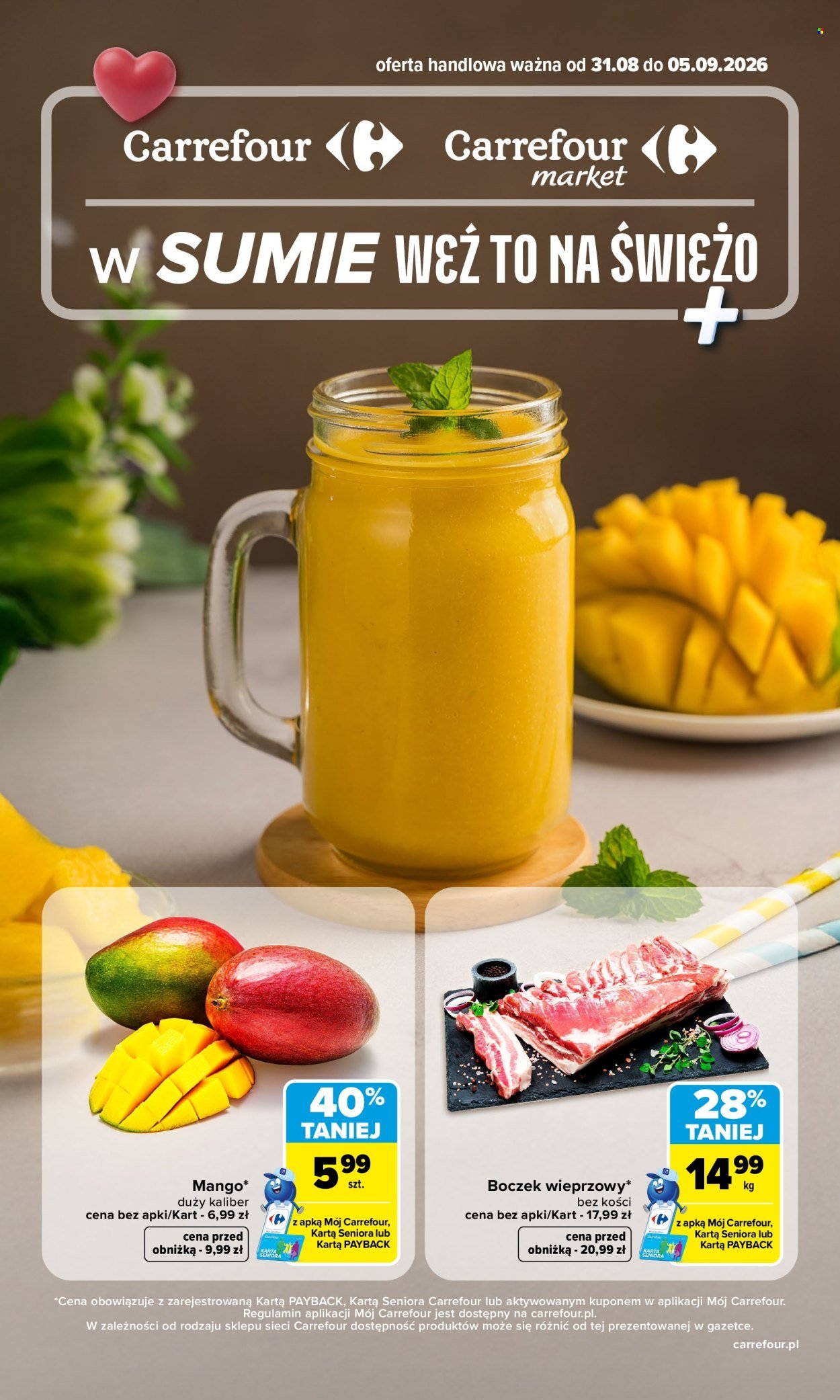 Gazetka CARREFOUR - w SUMIE weź to na świeżo