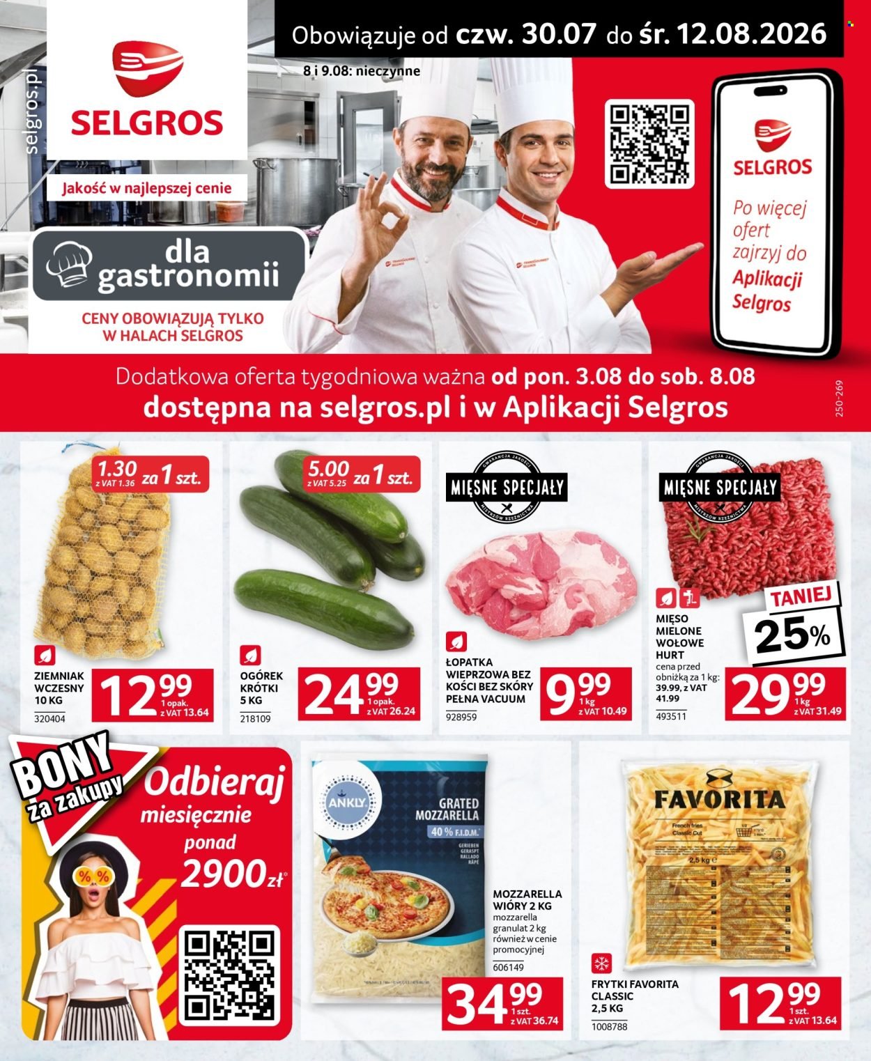 Gazetka SELGROS - Oferta dla gastronomii