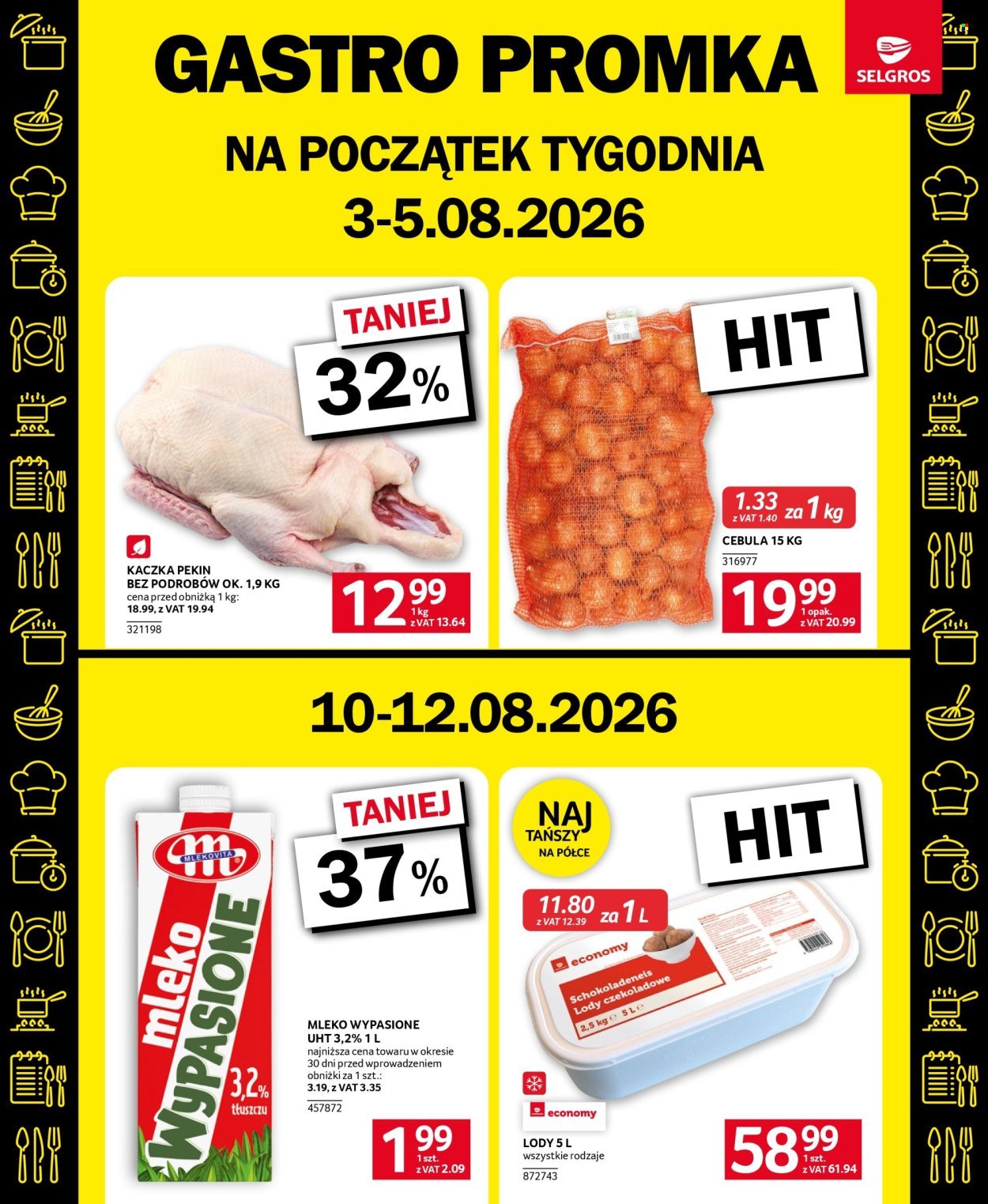 Gazetka SELGROS - Oferta dla gastronomii