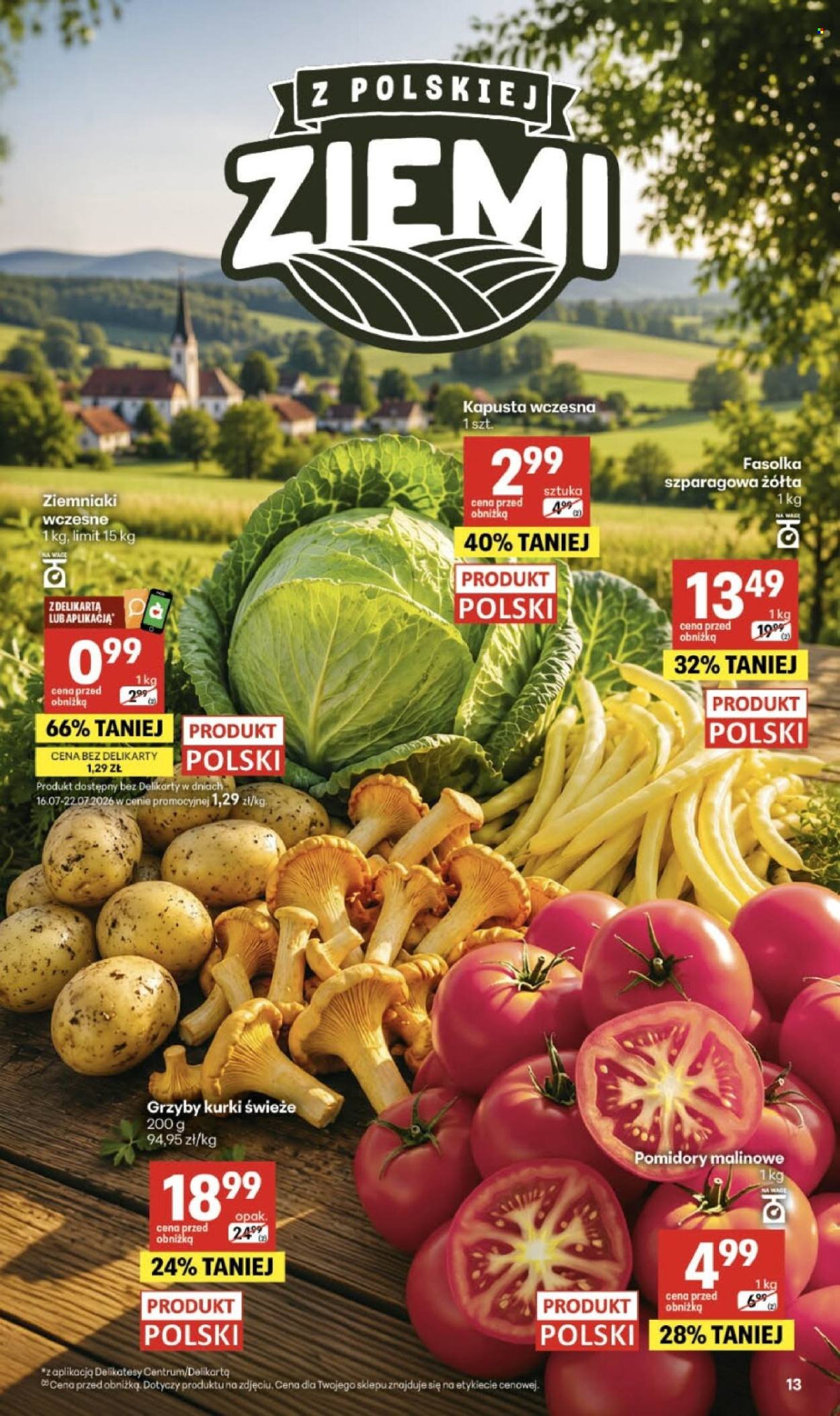 Gazetka DELIKATESY CENTRUM - Od czwartku 16.07.2026