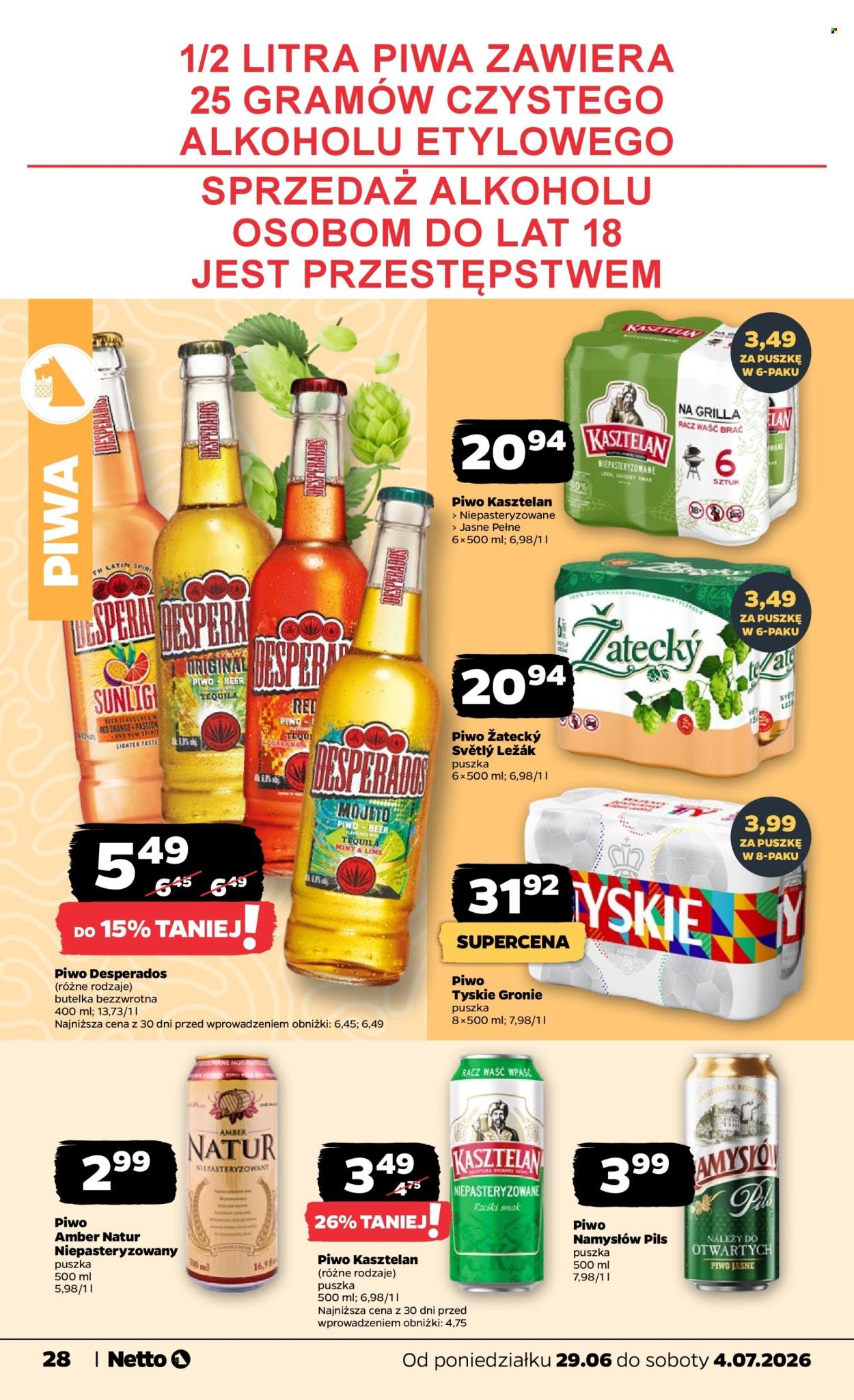 Gazetka NETTO - Od poniedziałku